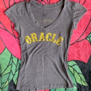 Woman's limited edition Oracle Body Jewelry tshirt size small